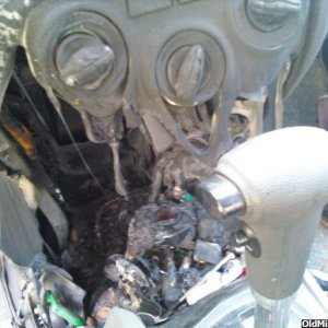 car fire