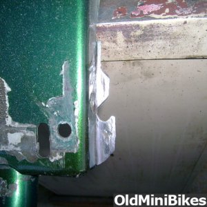71 Up Rupp Kick Stand - Frame Repair