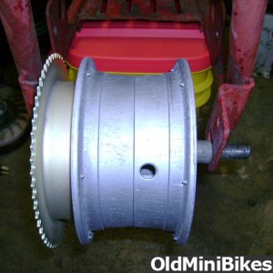 Bonanza Brake & Sprocket Mock Up