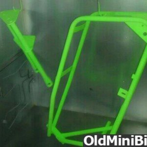 my wildcat getting fresh powdercoat!