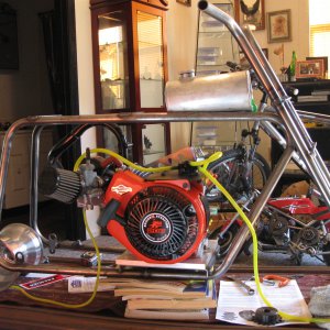 Minidragbike build 2012
