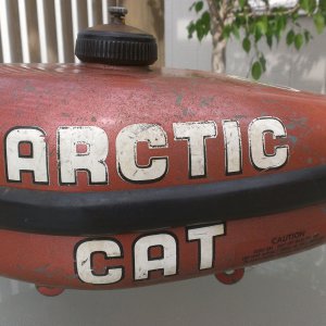Original 1972 Arctic Cat Prowler Tank