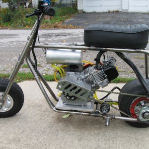minidragbike build 2012   mock up complete