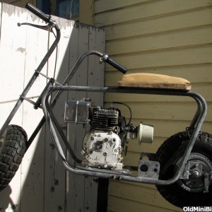 Bonanza "Scout" MB250 rear wheel