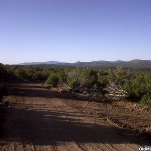 80 miles of dirt road AZ