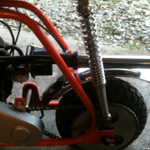 powdercoated my Husky Hill Climber