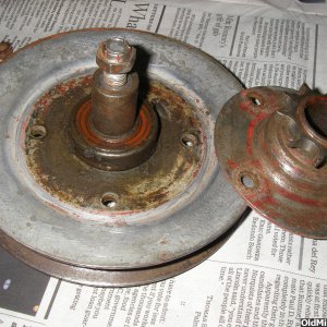 Powell Rear Pulley Drive Sprocket Assembly