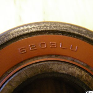 Powell Challenger Rear Bearing Mfg NTN, Part 6203LU