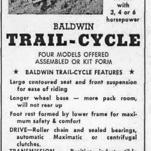 1960s Trail-Cycle magazine ad