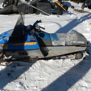 1987 polaris inda 340 sport side