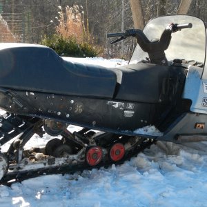 1987 ski doo formula mx rear