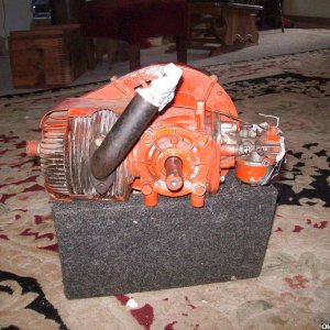 jacobsen 2 stroke with tecumseh 2 stroke pipe