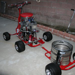 Bar Stool with trailer