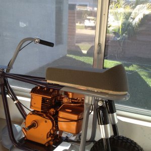 Custom Cafe Racer Taco Seat