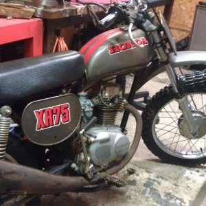 1973 honda xr75