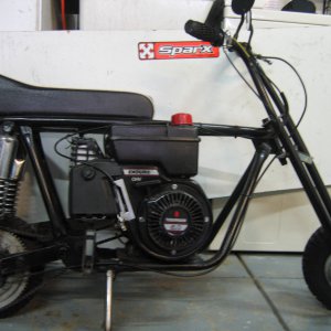 Taco Frame with enduro 5hp engine