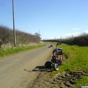 Road, sun and scratch build