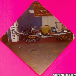 Our 1/4 display at the PA auto show around 1978?