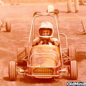 My Sister at age 7? looks up to no good