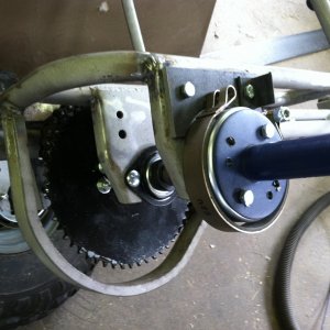 New Chainguard and brake mount
