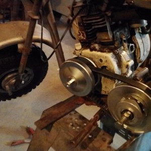 1970 Rupp Sprint with torque converter