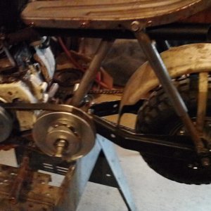 1970 Rupp Sprint with torque converter