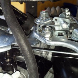 Predator throttle linkage