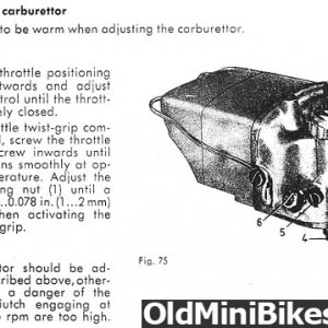 Bing Carb Adjustment