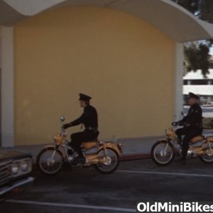 Adam-12 on Honda CT90's