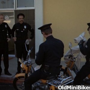 Adam-12 on Honda CT90's