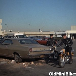 Adam-12 on Honda CT90's