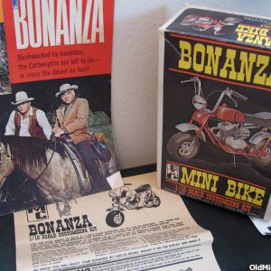 bonanza mini bike new in crate!