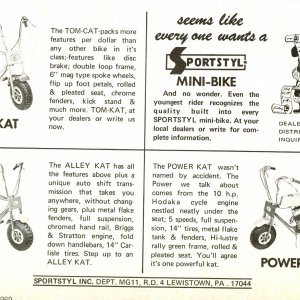 Sportstyl Ad 1969