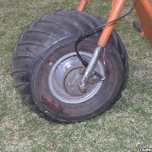 Super Bronc front brake assembly