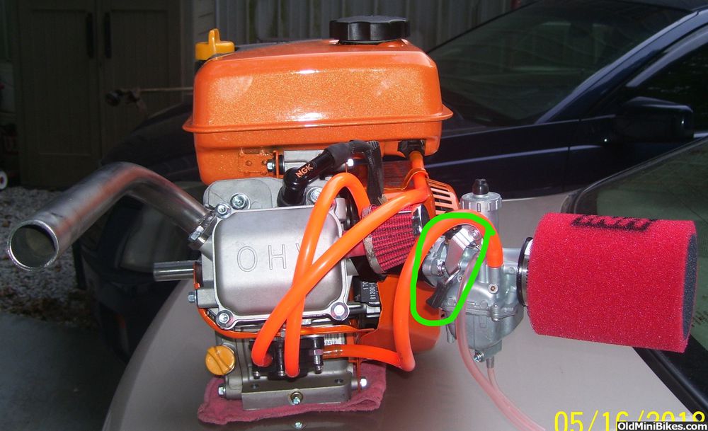 new mikuni 22mm wont start