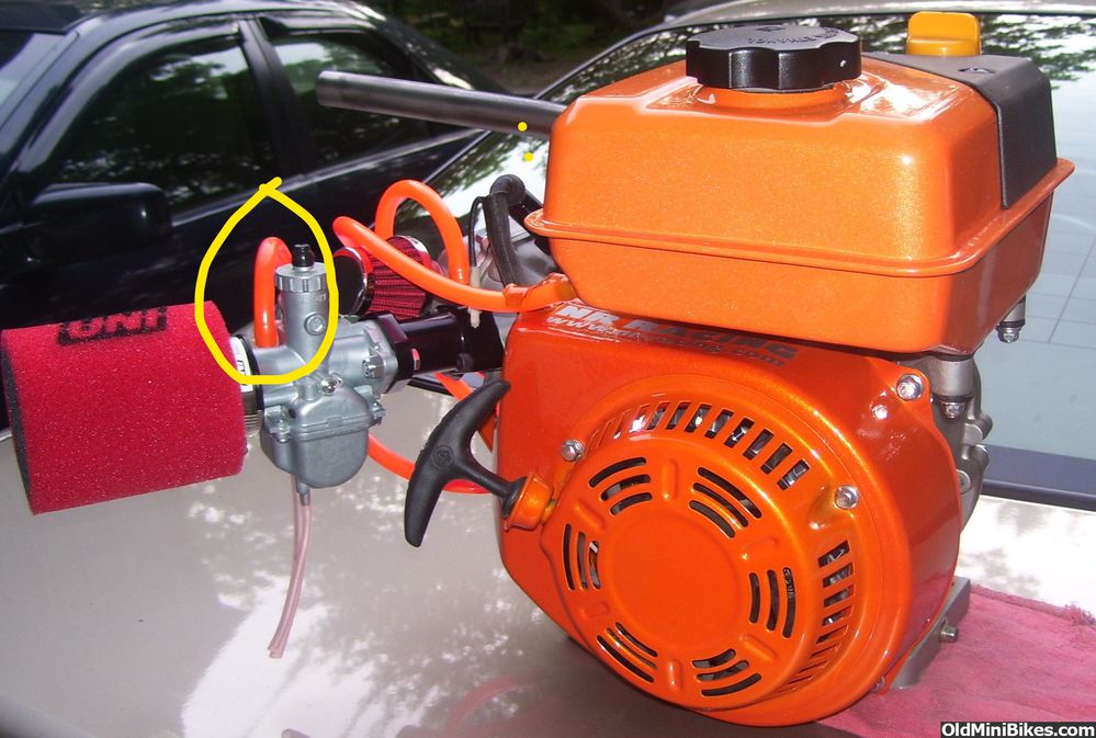 new mikuni 22mm wont start